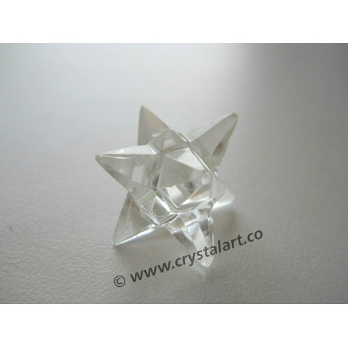 Clear Quartz 12 point Merkaba Star