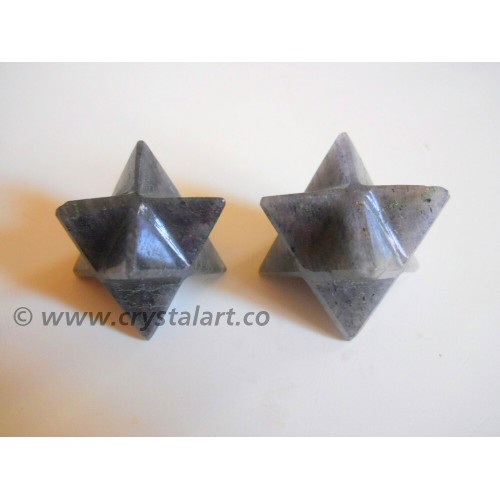 Blue Aventurine Merkaba Star