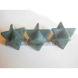 Green Aventurine  Merkaba Star