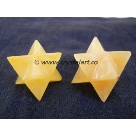 Yellow Aventurine Merkaba Star