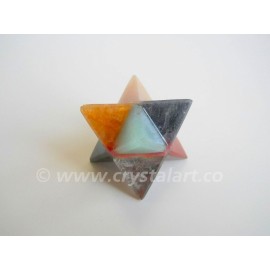 SEVEN CHAKRA BONDED POINT MERKABA STAR