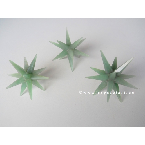 Green Aventurine 12 Point Merkaba Star