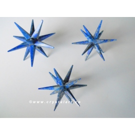 Lapis Lazuli 12 Point Merkaba Star