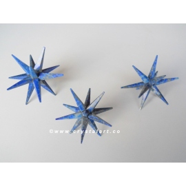 Lapis Lazuli 12 Point Merkaba Star
