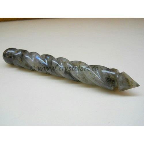 Sodalite Twisted Spiral Massage Wands