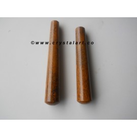 Sea Fossil Jasper Plane Massage Wands