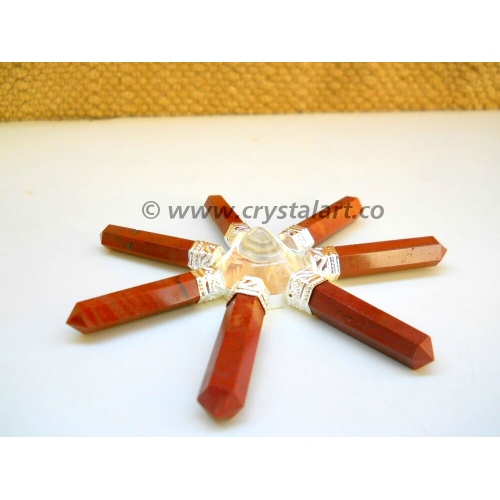 Red Jasper 7 Point Energy Generator Tools