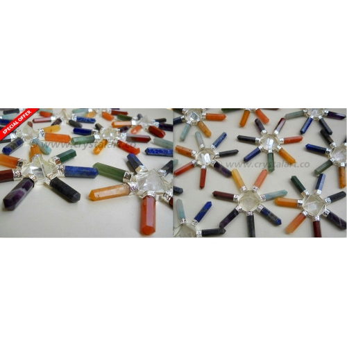 Crystal Pyramid 7 Chakra Energy Generator Tools