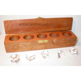 Crystal Sacred Geometry Set