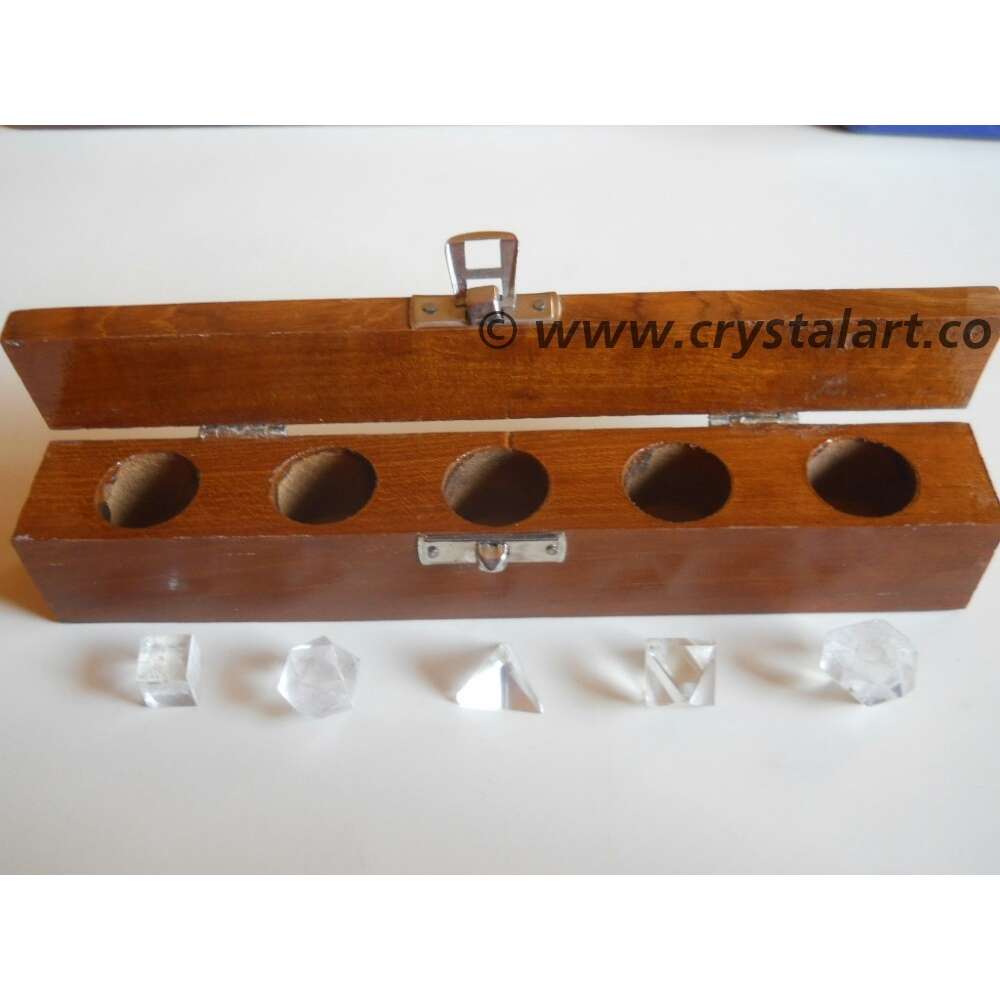 Crystal Sacred Geometry Set