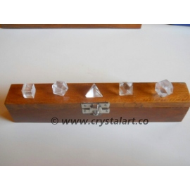 Crystal Sacred Geometry Set