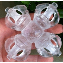 Crystal Quartz Viswa Vajra