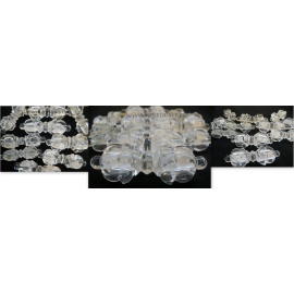 Clear Crystal Quartz Carved Dorje