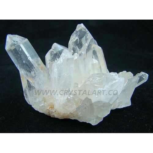 Clear Crystal Quartz Cluster