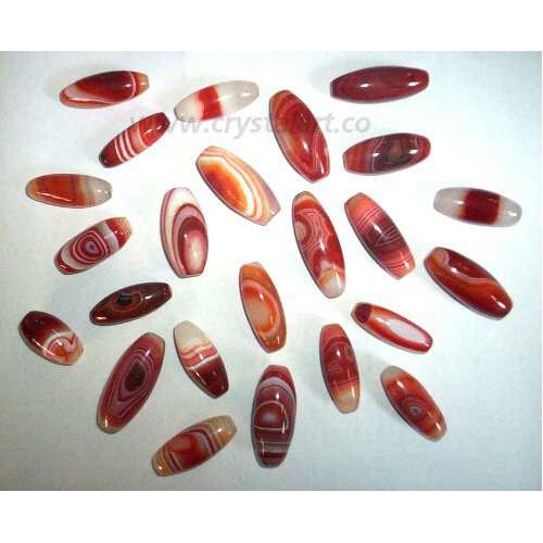 Red Banded Onyx Taper Pipe