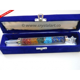 Chakra Bonded Spinning Merkaba Orgone Healing Wands