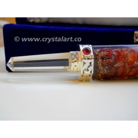 Chakra Bonded Spinning Merkaba Orgone Healing Wands