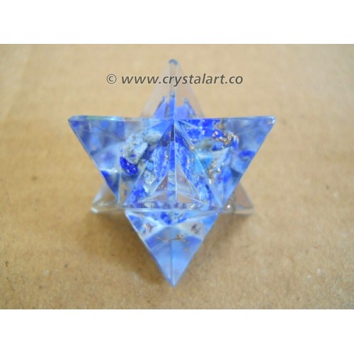 Lapis Lazuli Orgone Merkaba Star