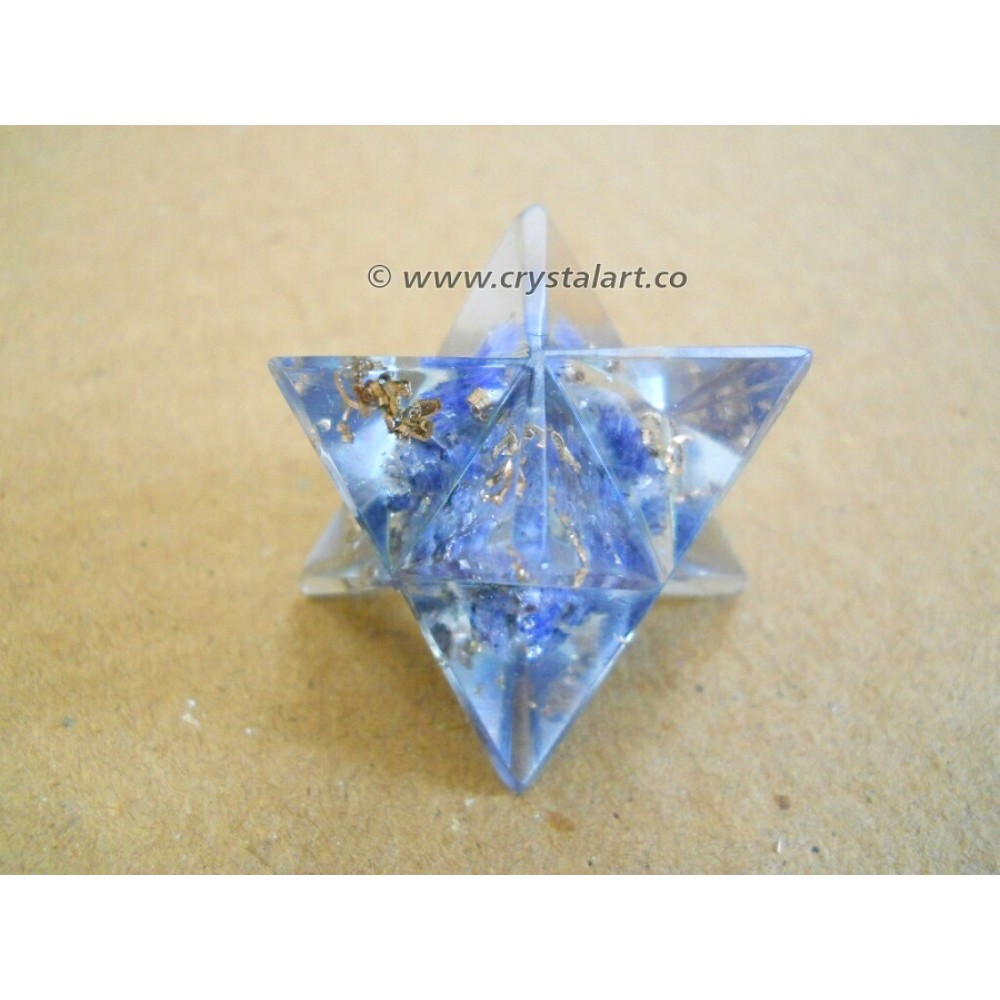 Lapis Lazuli Orgone Merkaba Star