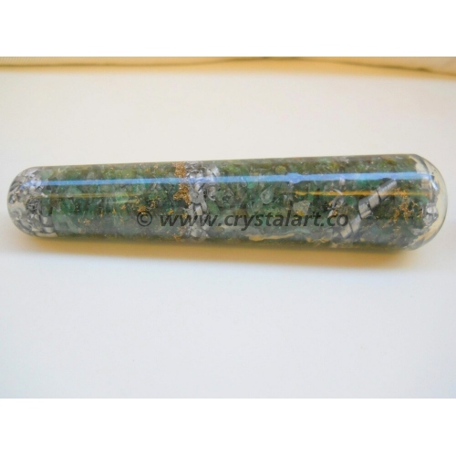 Green Aventurine Orgone Smooth Massage Wands