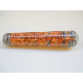 Red Aventurine Orgone Smooth Massage Wands