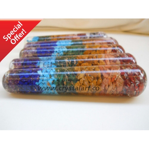 Chakra Bonded Layers Orgone Massage Wands