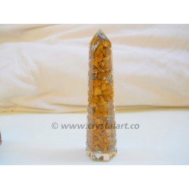 Yellow Jade Orgone Obelisk