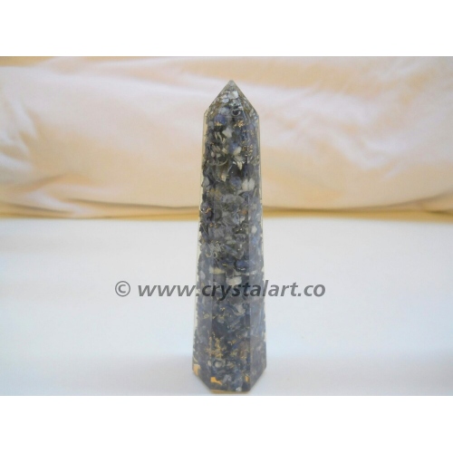 Blue Jade Orgone Obelisk