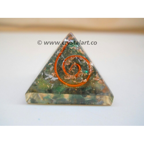 Green Aventurine 30-35 mm Orgone Pyramid