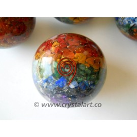 Seven Chakra Layers Orgone Energy Spheres