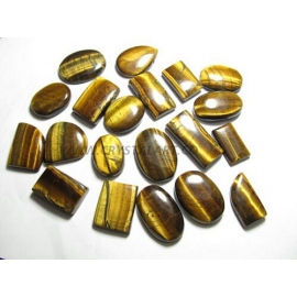 Tiger Eye Palm Stones