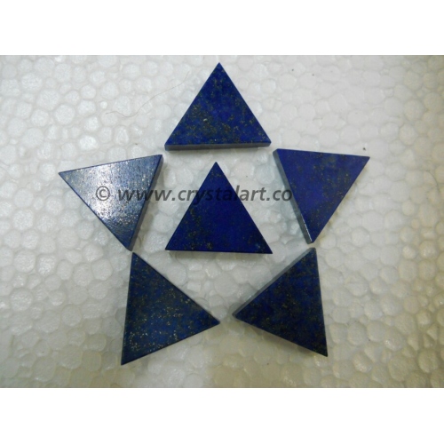 Lapis Lazuli Pyramid Shape Loose Stone