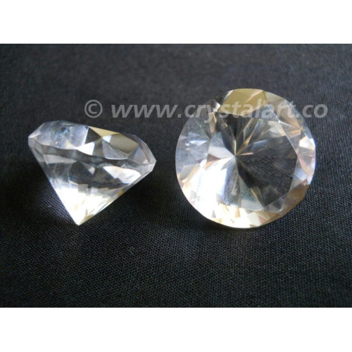 CLEAR CRYSTAL QUARTZ DIMOND