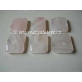 Rose Quartz Palm Stones