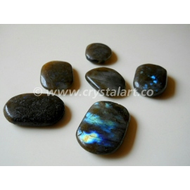 Labradorite Gemstone Uneven Shape Palm Stones
