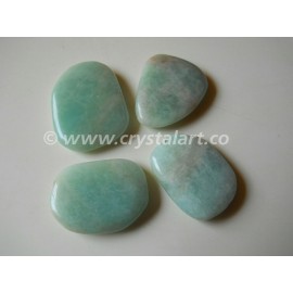 Amazonite Uneven Shape Palm Stones