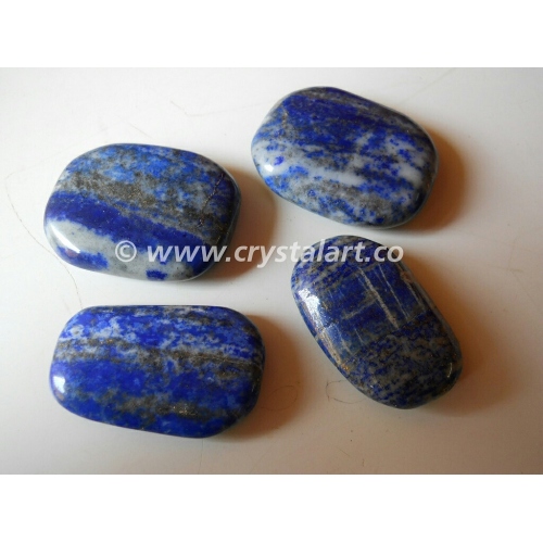 Lapis Lazuli Gemstone Uneven Shape Palm Stones