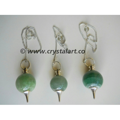 Green Jade Ball Pendulum