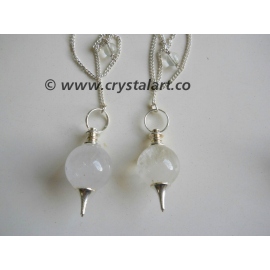 Crystal Quartz Singal Ball Pendulum