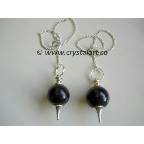 Black Agate Ball Pendulum