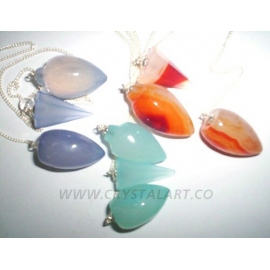 Mix Onyx Drop Shape Pendulum