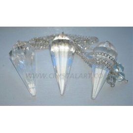 Crystal 16 Faceted Pendulum
