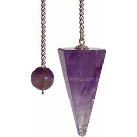Aventurine 8 Faceted Flat Head Pendulum