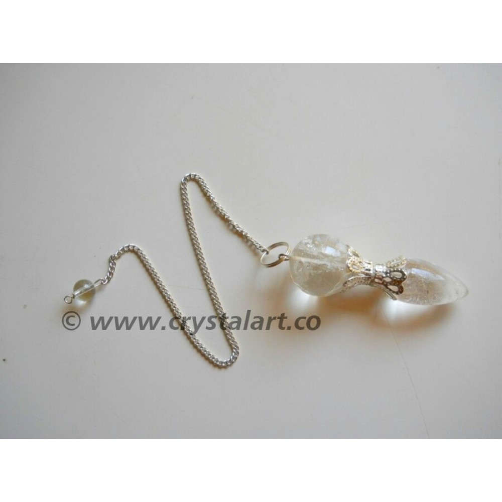 Crystal Quartz Ball Drope Pendulum