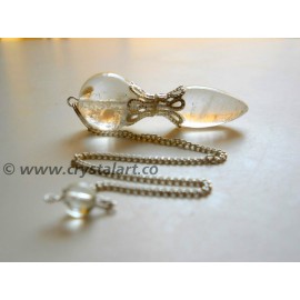 Crystal Quartz Ball Drope Pendulum