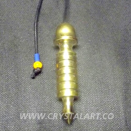 Golden Six Step Isis Brass Metal Pendulum