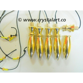 Golden Plated Karnak Metal Pendulum