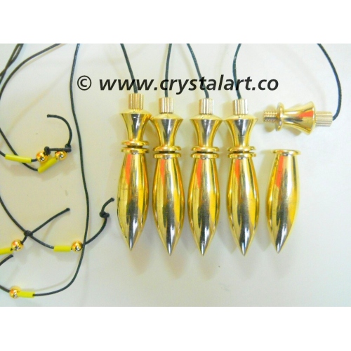Golden Plated Karnak Metal Pendulum