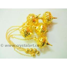 Golden Cage Metal Pendulum 