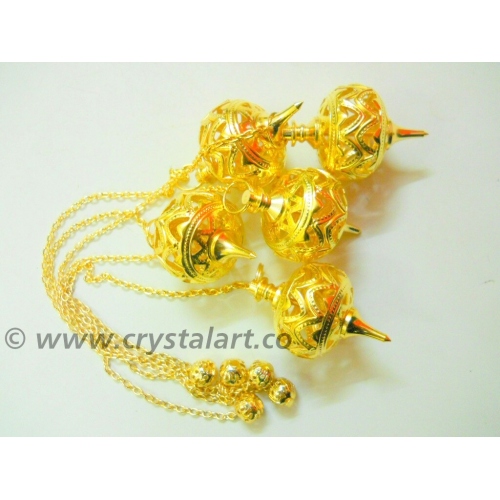 Golden Cage Metal Pendulum 